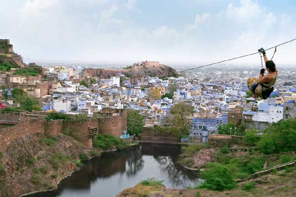 Zip Lining, Jodhpur